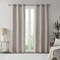 Madison Park Galen Basketweave Room Darkening Curtain Panel Pair